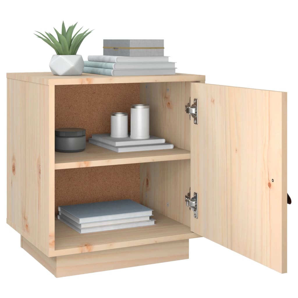 Table de chevet 40x34x45 cm Bois de pin solide - XIOS