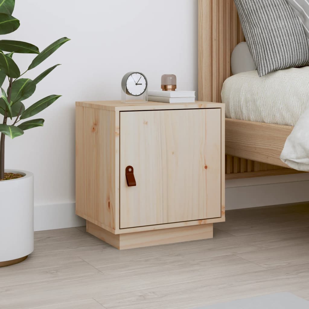 Table de chevet 40x34x45 cm Bois de pin solide - XIOS