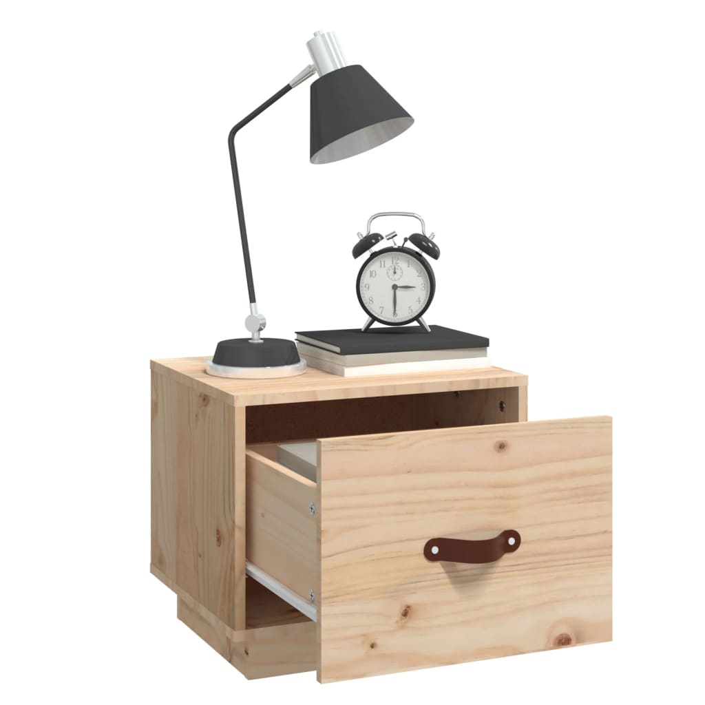 Tables de chevet 2 pcs 40x34x35 cm Bois de pin massif - XIOS