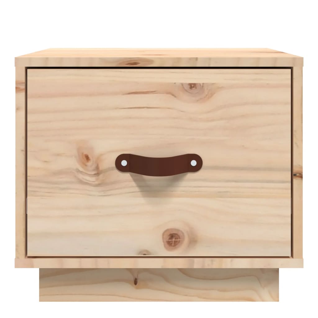 Tables de chevet 2 pcs 40x34x35 cm Bois de pin massif - XIOS