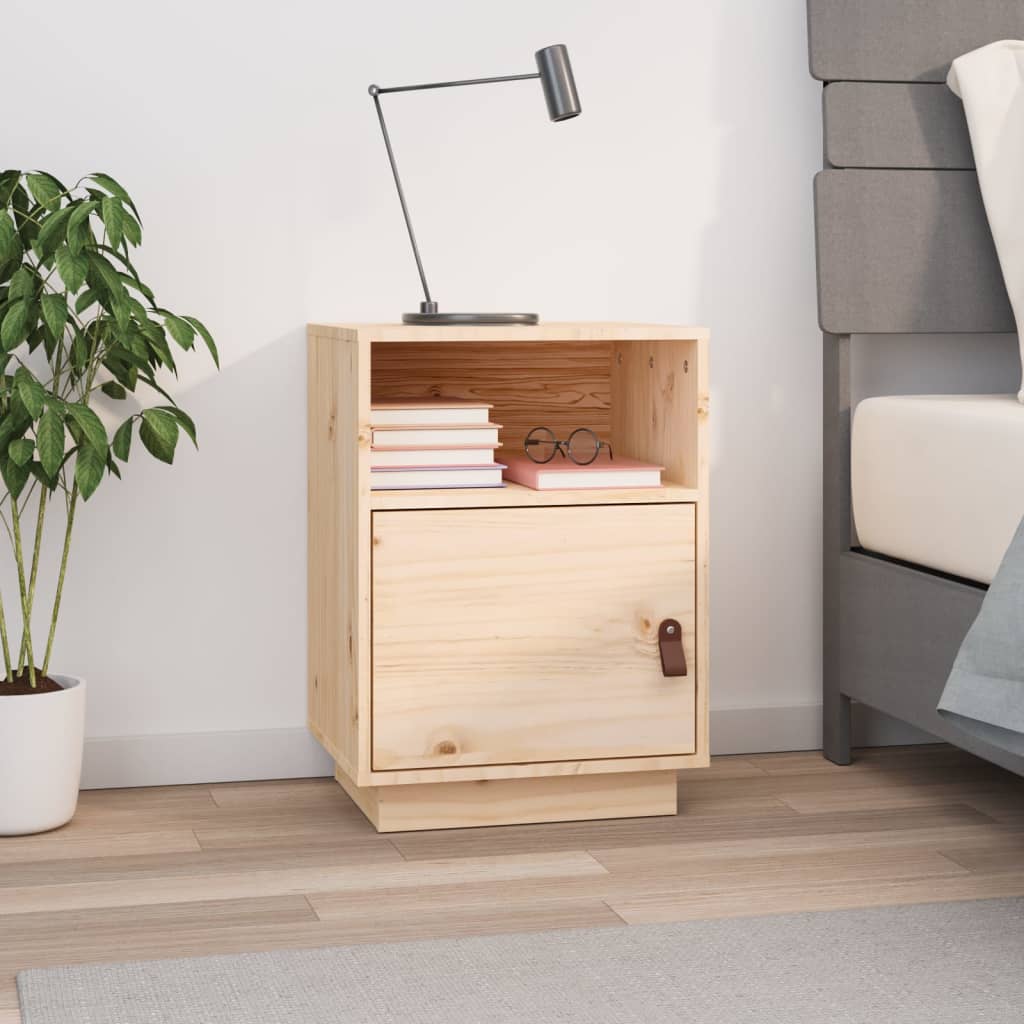 Table de chevet 40x34x55 cm Bois de pin solide - XIOS