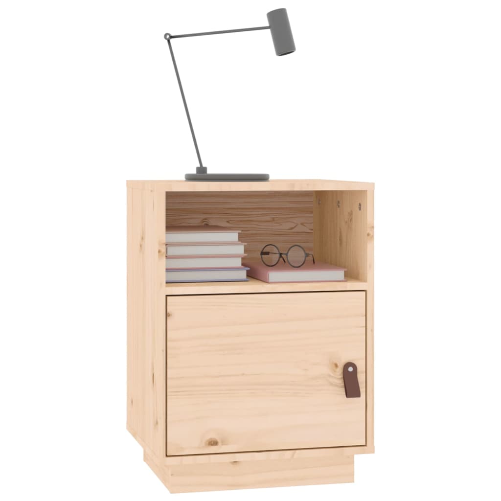 Tables de chevet 2 pcs 40x34x55 cm Bois de pin massif - XIOS