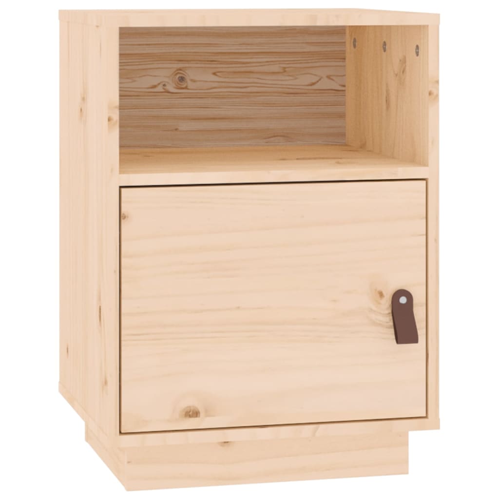 Tables de chevet 2 pcs 40x34x55 cm Bois de pin massif - XIOS