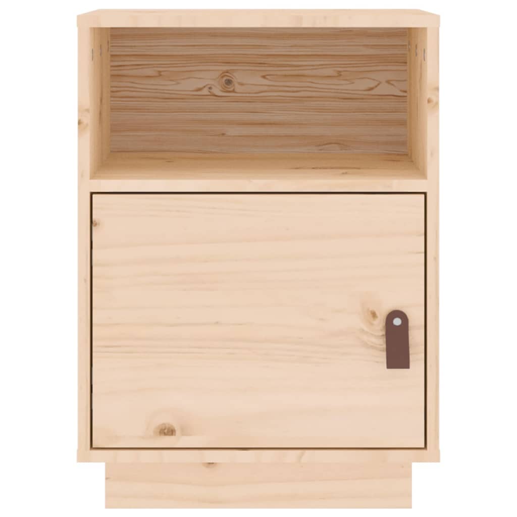 Tables de chevet 2 pcs 40x34x55 cm Bois de pin massif - XIOS