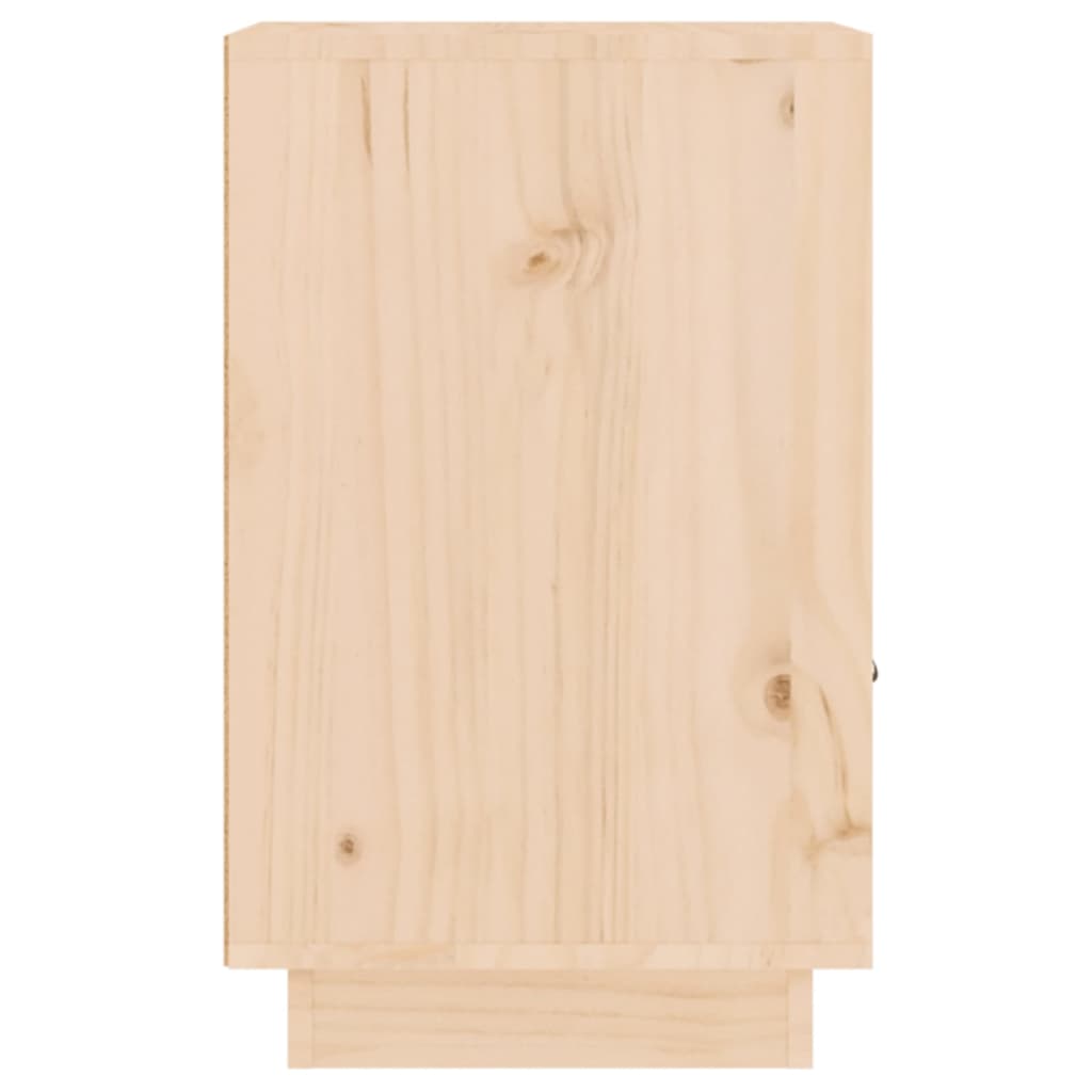 Tables de chevet 2 pcs 40x34x55 cm Bois de pin massif - XIOS
