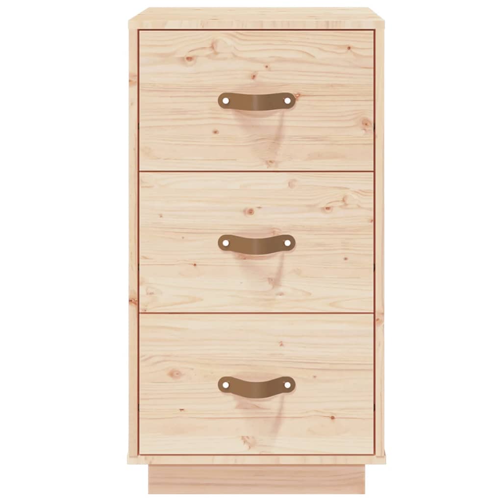 Table de chevet 40x40x75 cm Bois de pin solide - XIOS