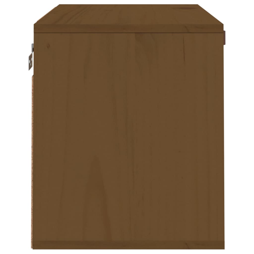 Armoire murale Marron miel 60x30x35 cm Bois de pin massif - XIOS