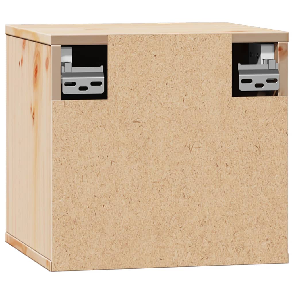 Armoires murales 2 pcs 31,5x30x30 cm Bois de pin massif - XIOS