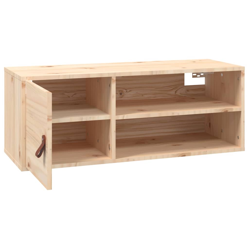 Armoires murales 2 pcs 80x30x30 cm Bois de pin massif - XIOS