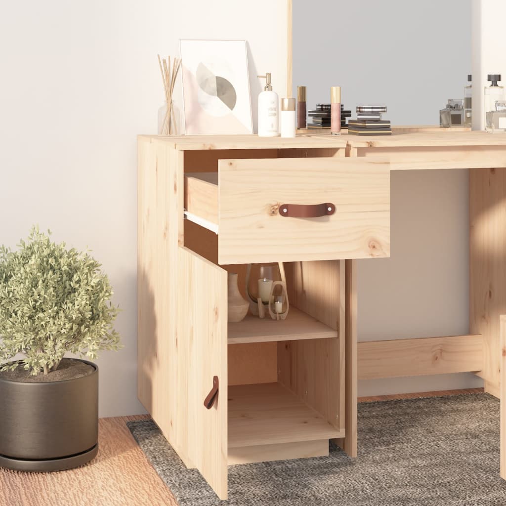 Armoire de bureau 40x50x75 cm Bois massif de pin
