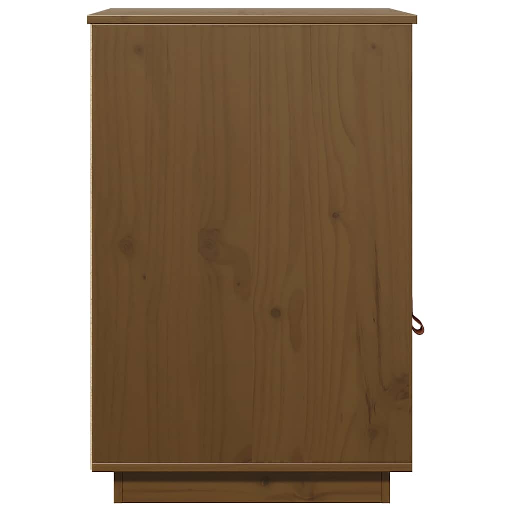 Armoire de bureau Marron miel 40x50x75 cm Bois massif de pin - XIOS