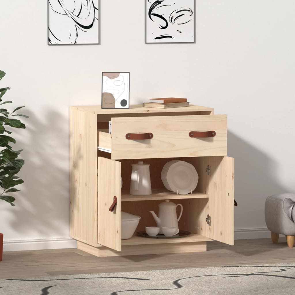 Buffet 65,5x40x75 cm Bois massif de pin - XIOS