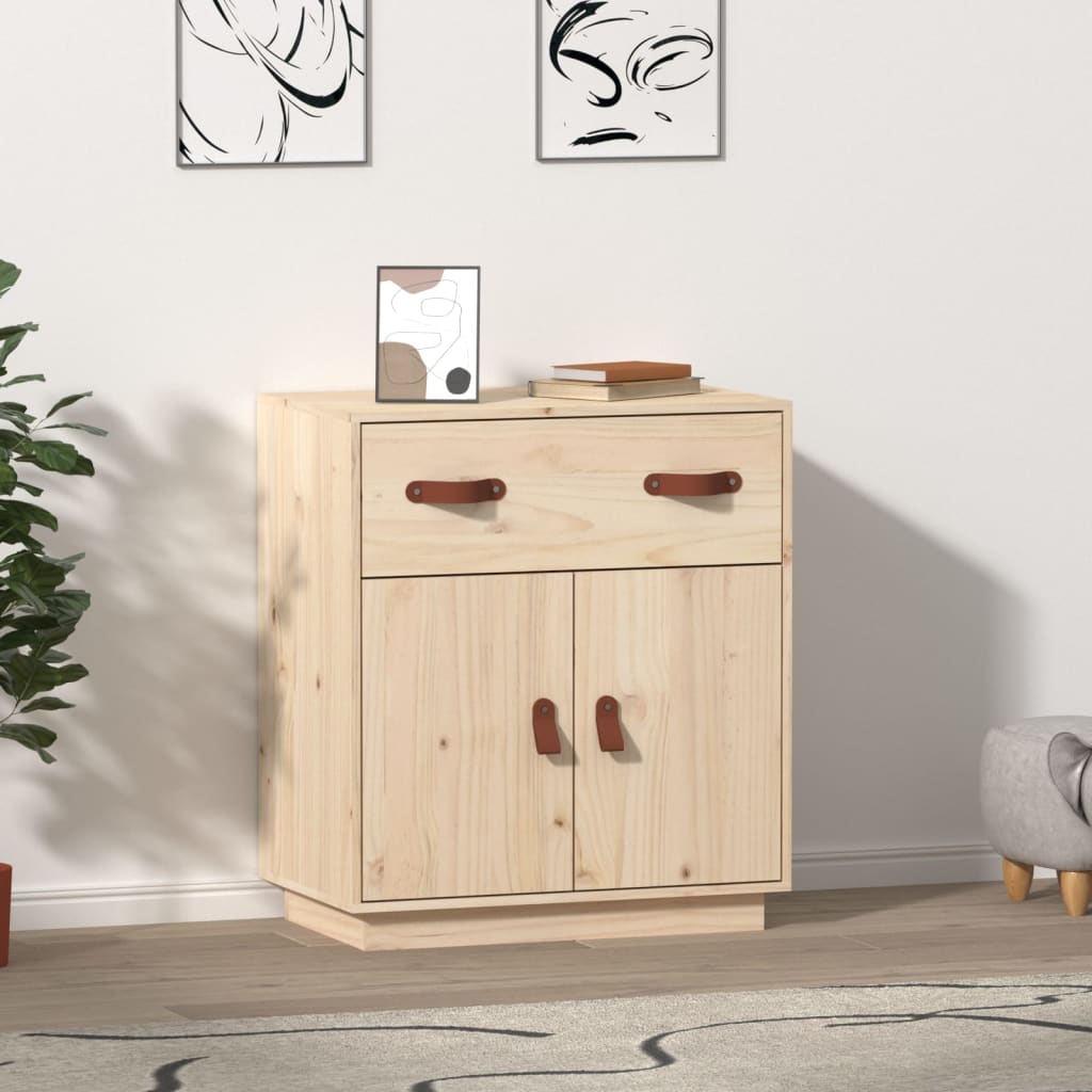 Buffet 65,5x40x75 cm Bois massif de pin - XIOS