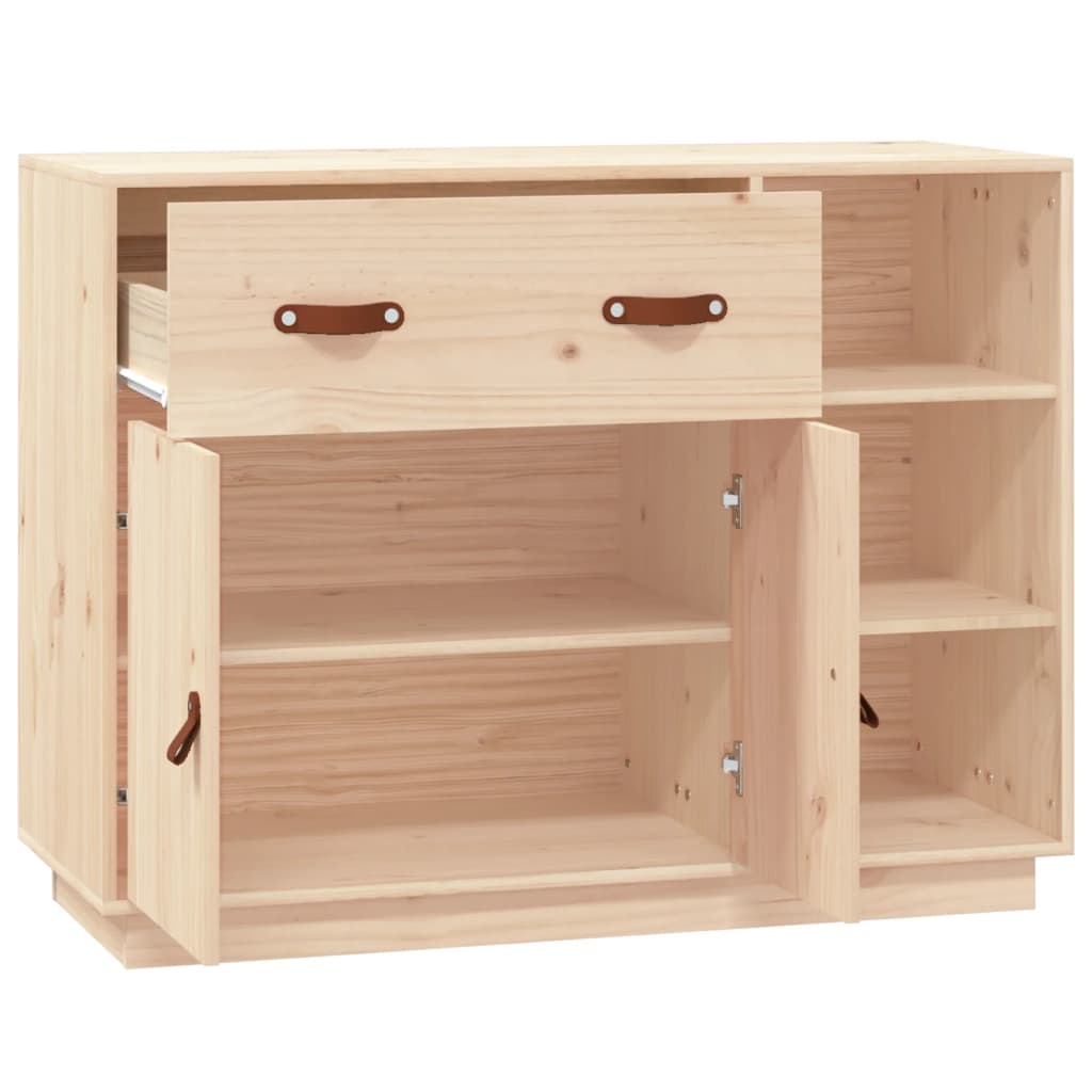 Buffet 98,5x40x75 cm Bois massif de pin - XIOS