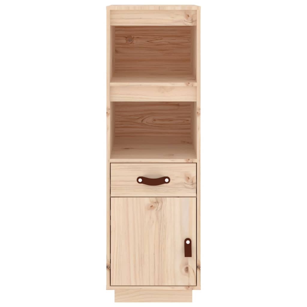 Buffet haut 34x40x108,5 cm Bois massif de pin - XIOS