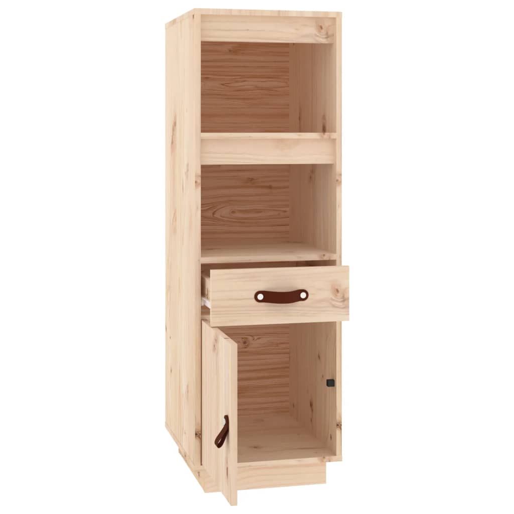 Buffet haut 34x40x108,5 cm Bois massif de pin - XIOS