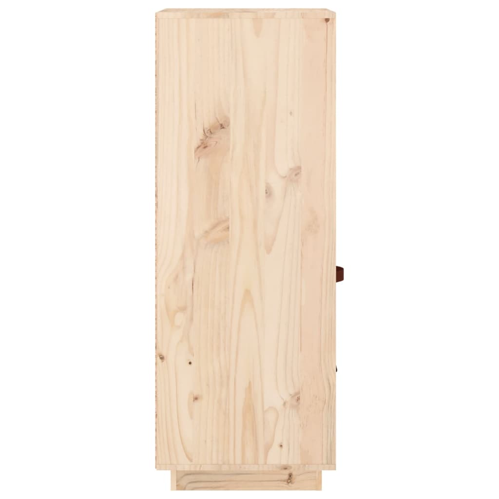 Buffet haut 34x40x108,5 cm Bois massif de pin - XIOS