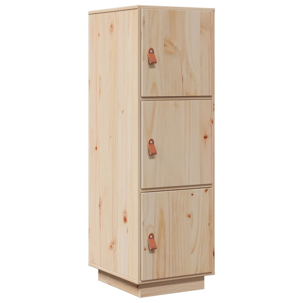 Buffet haut 34x40x108,5 cm Bois massif de pin - XIOS
