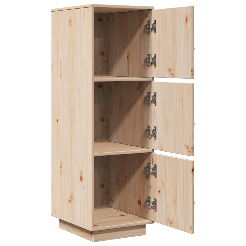 Buffet haut 34x40x108,5 cm Bois massif de pin - XIOS