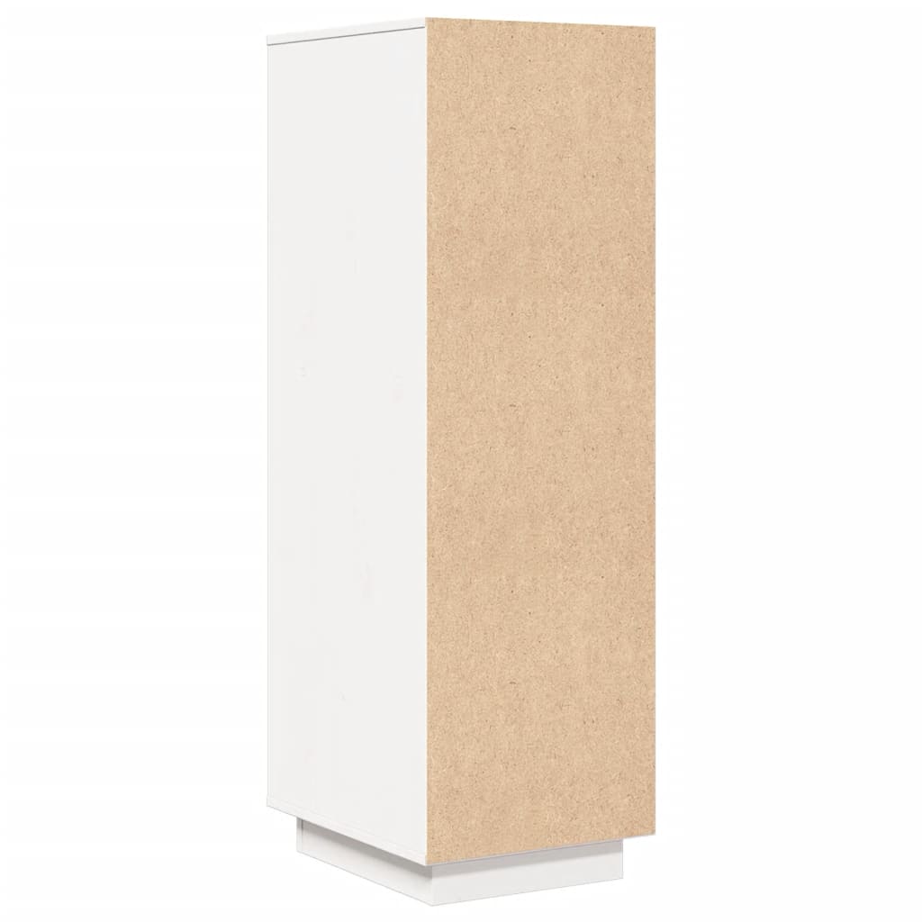 Buffet haut Blanc 34x40x108,5 cm Bois massif de pin Buffets & bahuts vidaXL