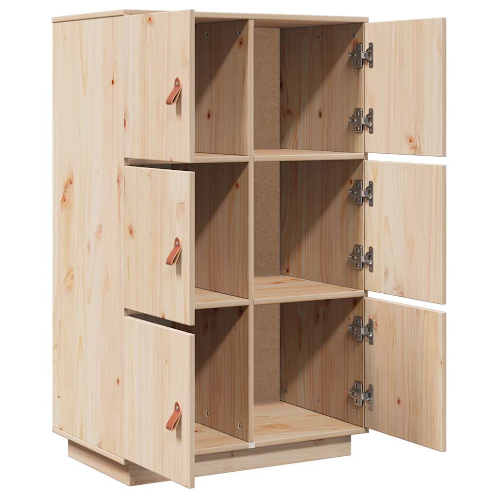 Buffet haut 67x40x108,5 cm Bois massif de pin Buffets & bahuts vidaXL
