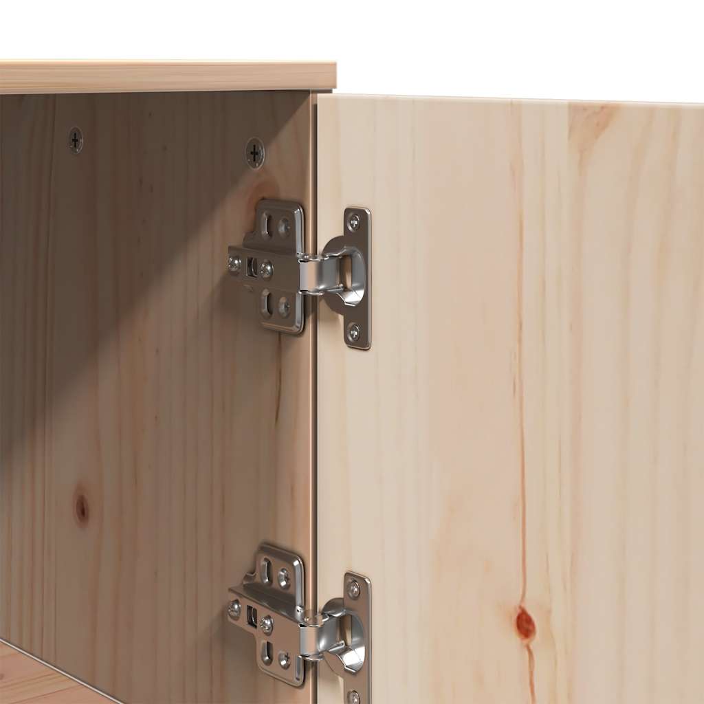 Buffet haut 67x40x108,5 cm Bois massif de pin Buffets & bahuts vidaXL