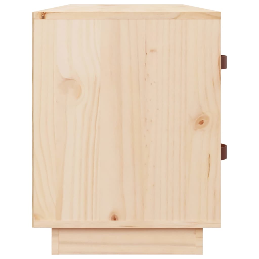 Banc à chaussures 100x34x45 cm Bois de pin massif - XIOS