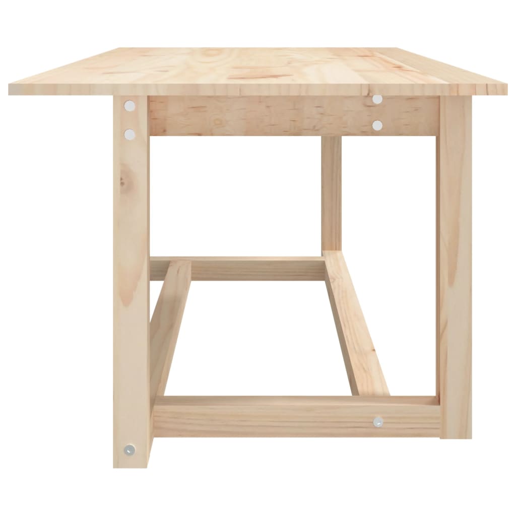 Table basse 110x55x45 cm Bois massif de pin - XIOS