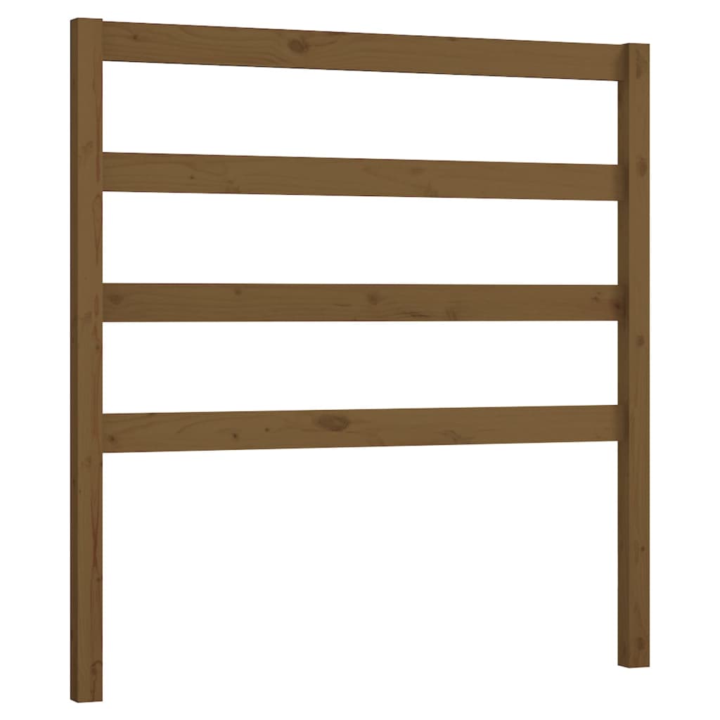 Tête de lit Marron miel 95x4x100 cm Bois massif de pin - XIOS