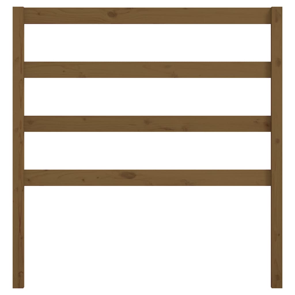 Tête de lit Marron miel 95x4x100 cm Bois massif de pin - XIOS