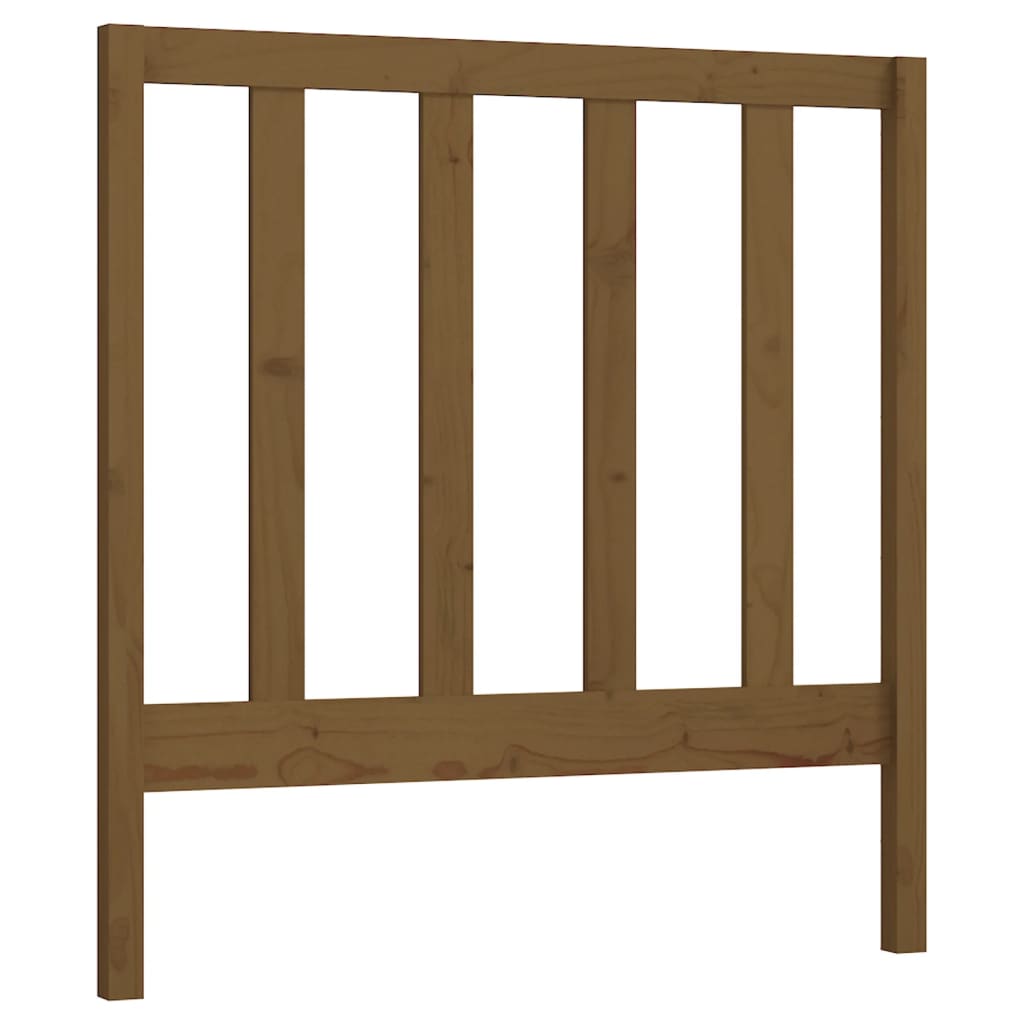 Tête de lit Marron miel 95x4x100 cm Bois massif de pin - XIOS