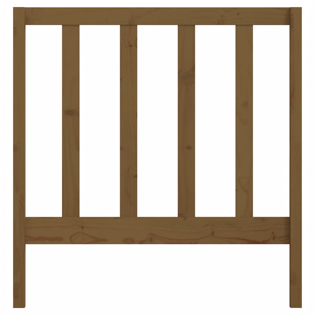 Tête de lit Marron miel 95x4x100 cm Bois massif de pin - XIOS