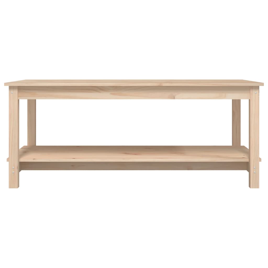 Table basse 110x55x45 cm Bois massif de pin - XIOS