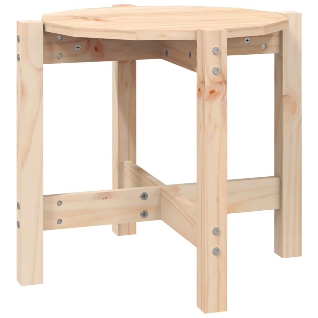 Table basse Ø 52,5x45 cm Bois massif de pin - XIOS