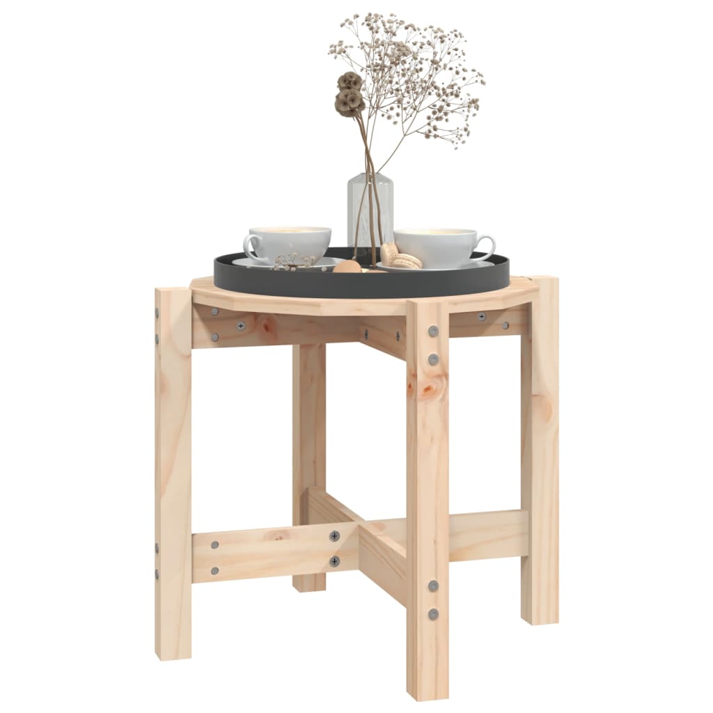 Table basse Ø 52,5x45 cm Bois massif de pin - XIOS