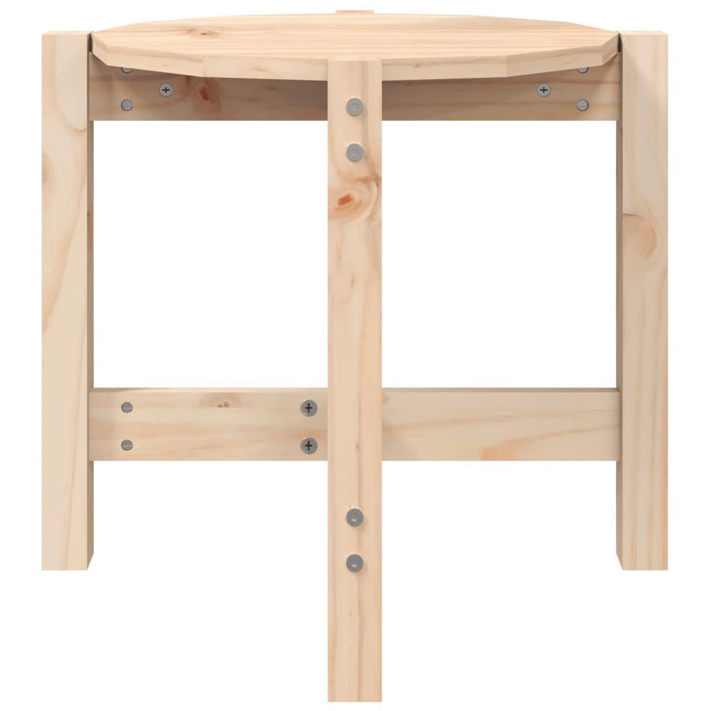 Table basse Ø 52,5x45 cm Bois massif de pin - XIOS