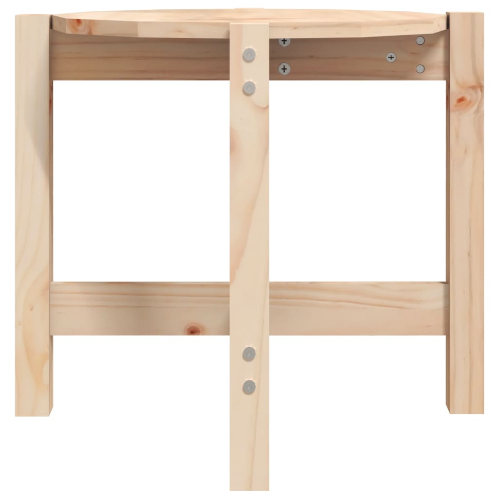 Table basse Ø 52,5x45 cm Bois massif de pin - XIOS