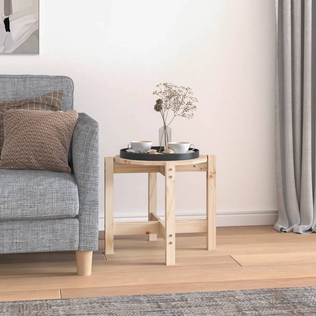 Table basse Ø 52,5x45 cm Bois massif de pin - XIOS