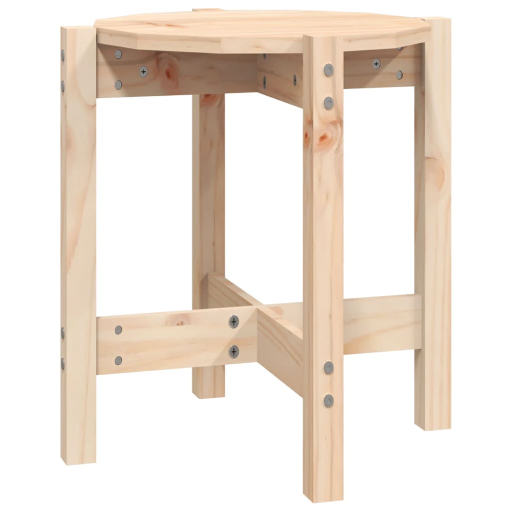 Table basse Ø 42,5x45 cm Bois massif de pin - XIOS