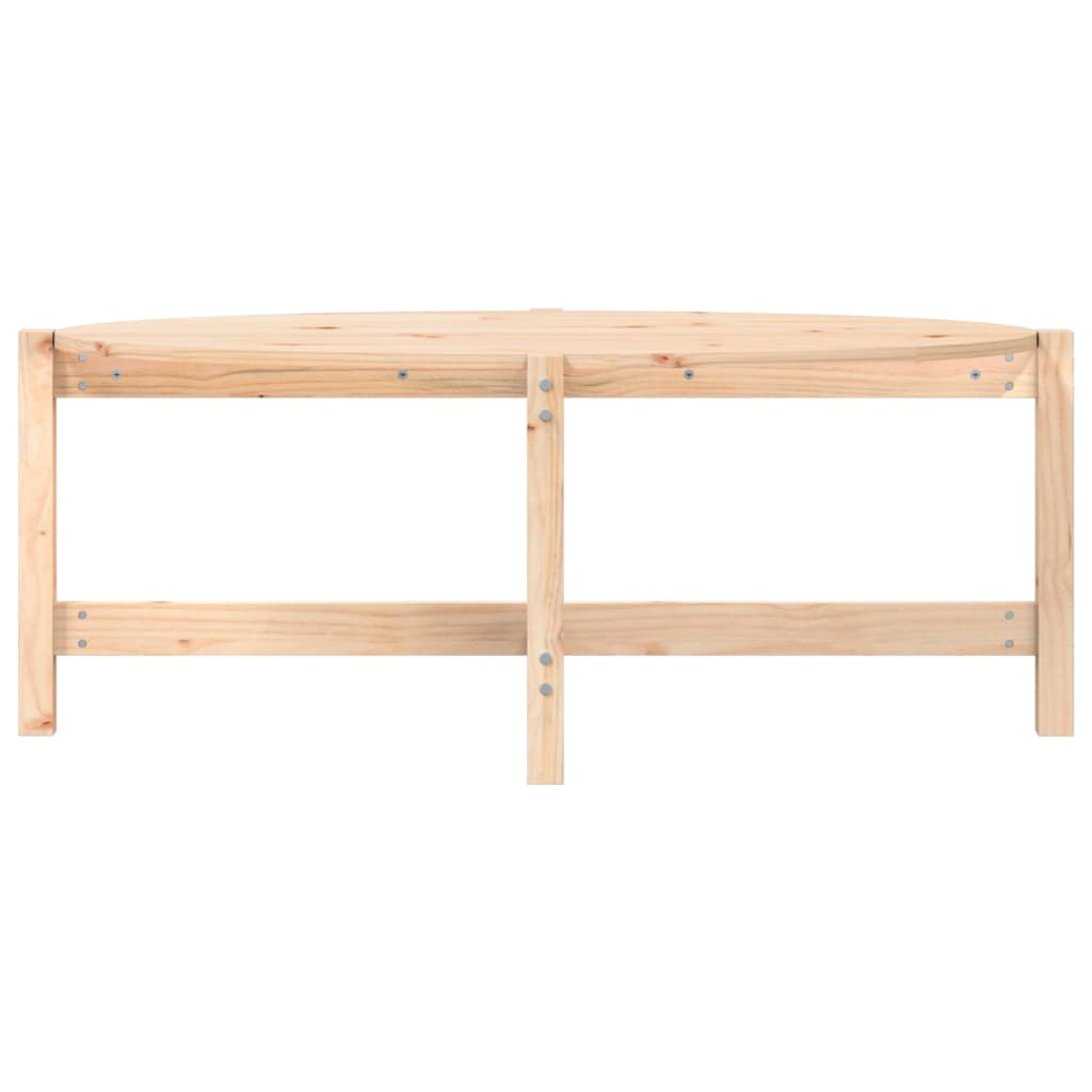 Table basse 118x63x45 cm Bois massif de pin - XIOS