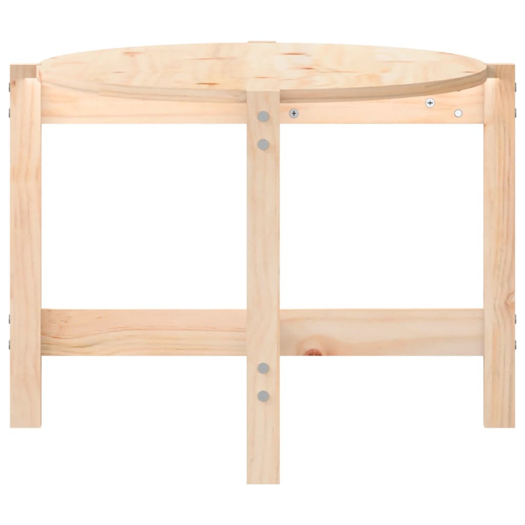 Table basse 118x63x45 cm Bois massif de pin - XIOS
