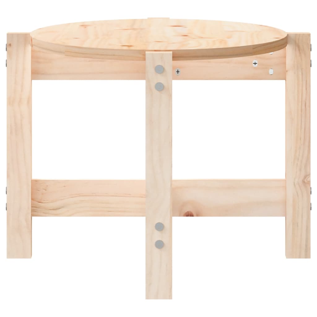 Table basse 87x48x35 cm Bois massif de pin - XIOS