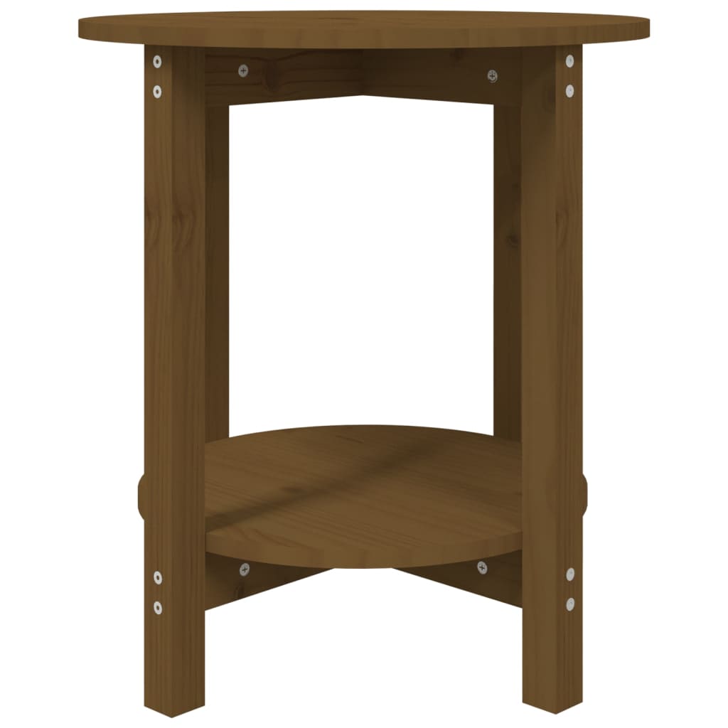 Table basse Marron miel Ø 55x60 cm Bois massif de pin Tables basses vidaXL