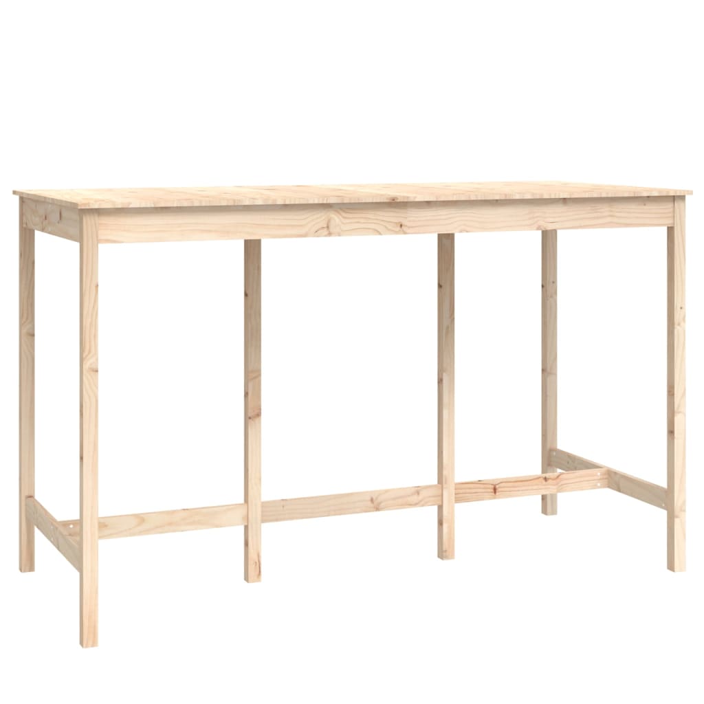 Ensemble de bar 9 pcs Bois de pin massif - XIOS
