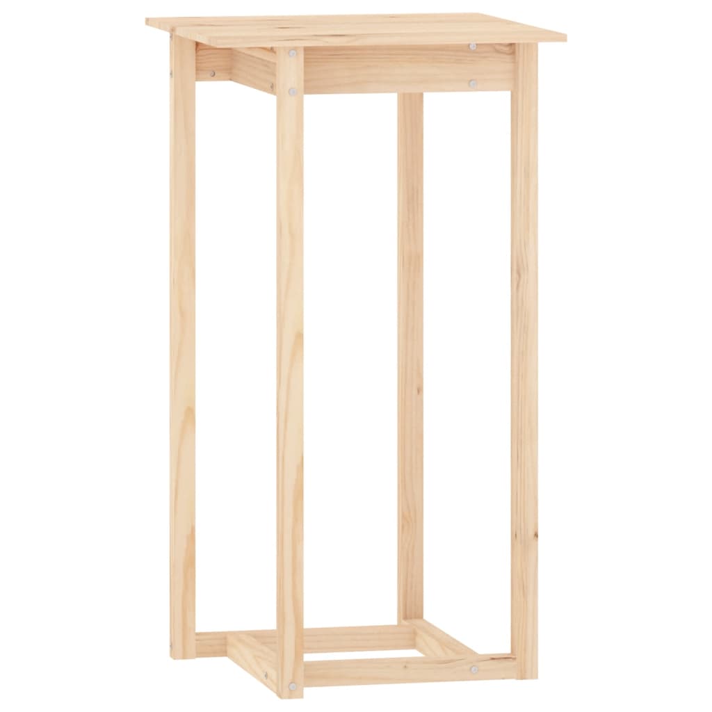 Ensemble de bar 3 pcs Bois de pin massif - XIOS