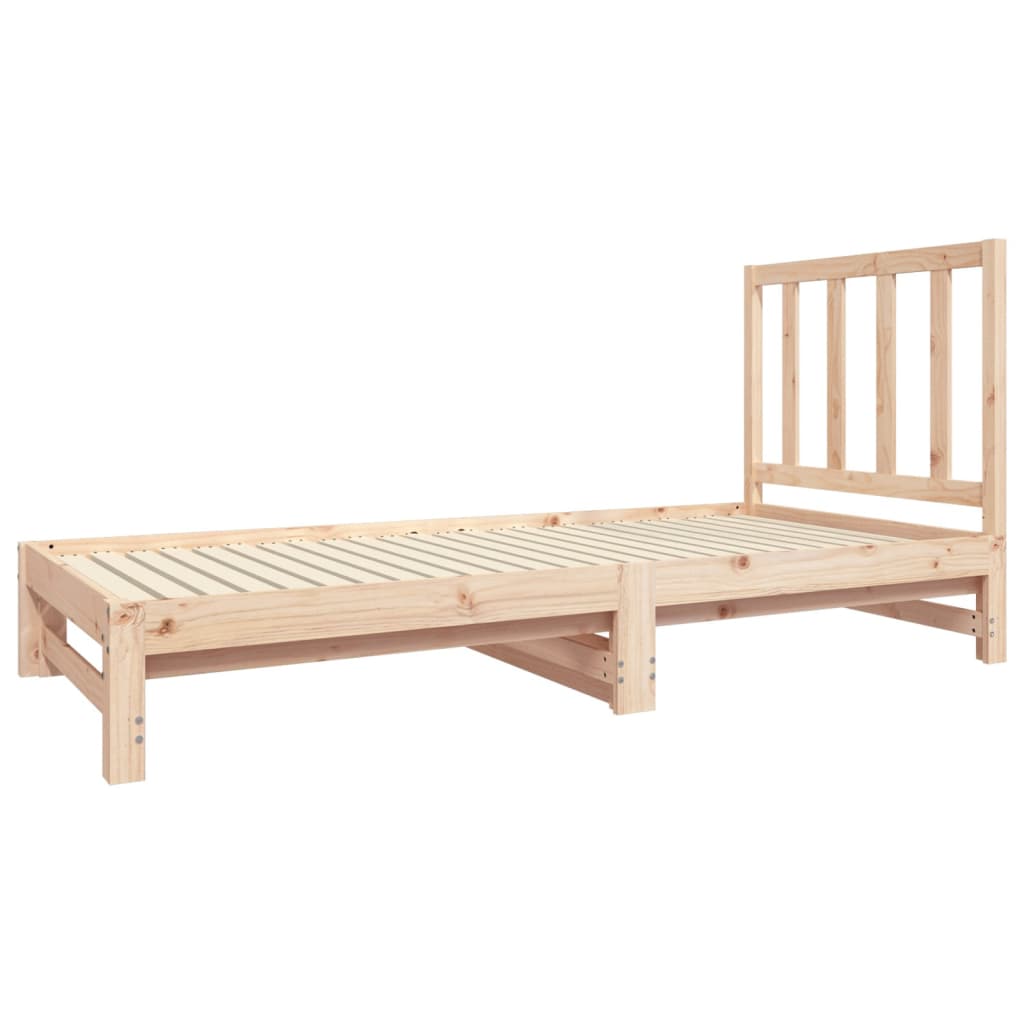 Lit coulissant sans matelas 2x(90x190) cm - XIOS