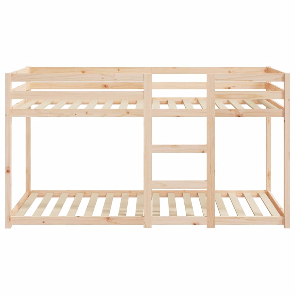 Lit superposé sans matelas 80x200 cm bois de pin massif - XIOS