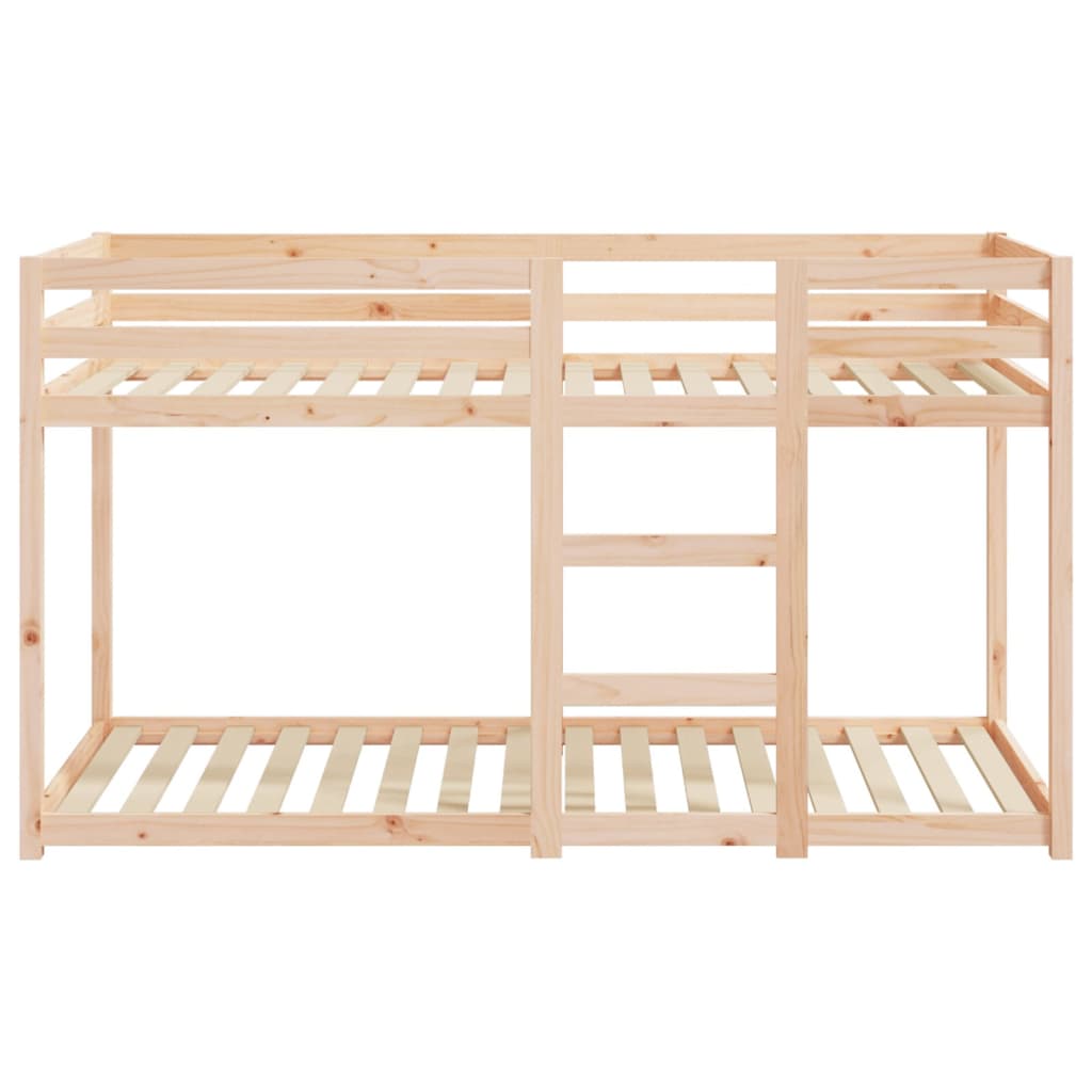 Lit superposé sans matelas 75x190 cm bois de pin massif - XIOS