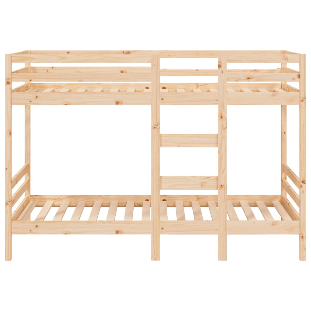 Lit superposé sans matelas 80x200 cm bois de pin massif - XIOS