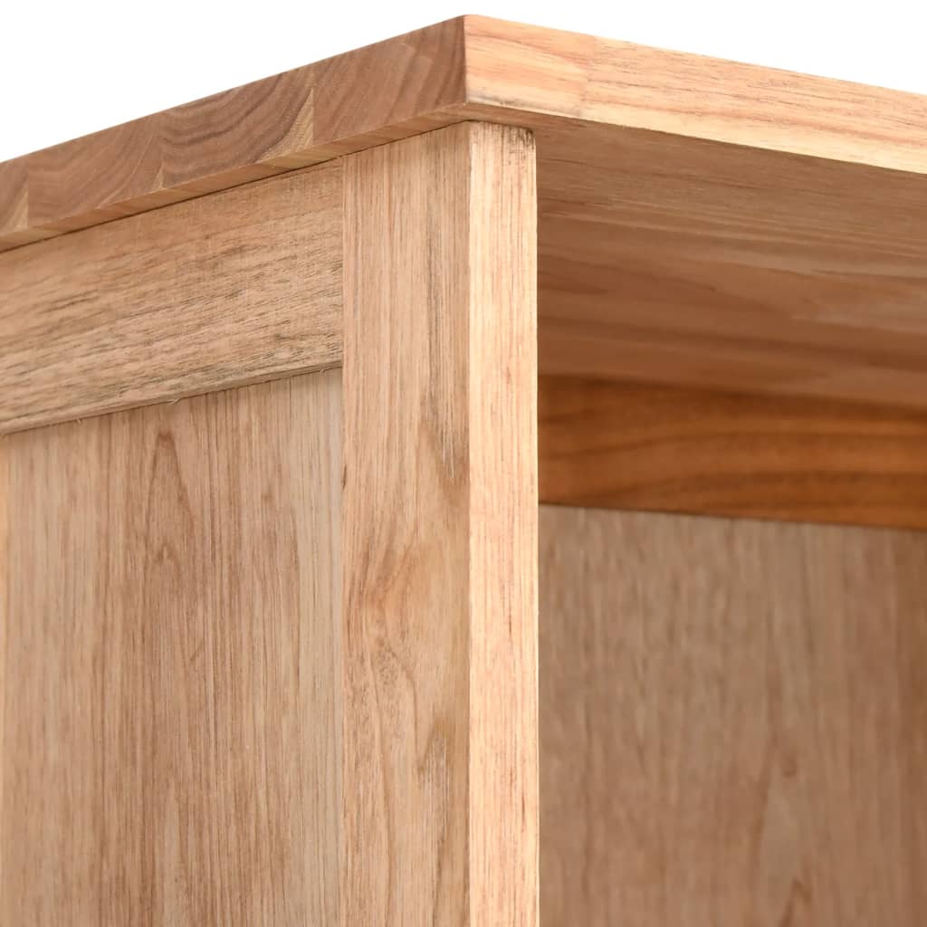 Armoire de salle de bain 42x29x182 cm Bois massif de noyer - XIOS